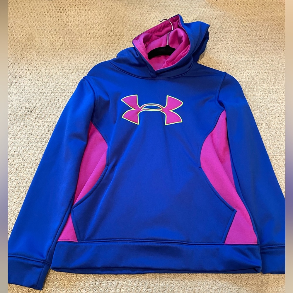 Under armour hoodie youth large